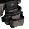 Bucket Boss Mullet Buster 3 Bag Tool Belt with Suspenders