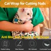 JSXL Magic Cat Wrap for Cutting Nails & Grooming, Self