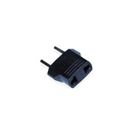Seven Star MU5 American to European 4mm Plug Adapter US USA To EU Europe Round Pin Type C