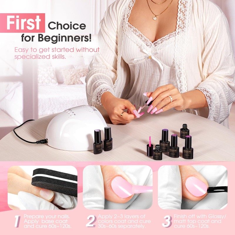 Color Changing Gel Nail Polish, 8 Colors Mood Change Gel