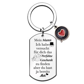 Keyring Ring Cute Birthday Gift Positivity Son Daughter Friends Christmas Men Women Mother's Day Graduation Teacher's Day Thank You Keepsake Wife Husband, Man