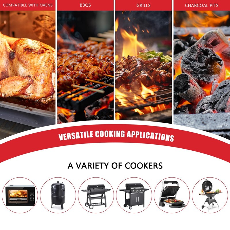 Smart Wireless Meat Thermometer – BBQ Thermometer 820-FT Bluetooth Wireless