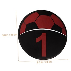 KICHOUSE 5Pcs Colored Soccer Training Marker Plates Non Slip Disc for Football Basketball and Agility Drills Durable Tear for and Athletes