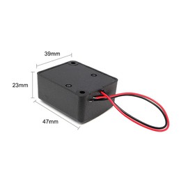 zalati Mini Piezo Alarm 110dB 12V Miniature Siren AntiTheft HighDecibel Buzzer Alarm for Car Safety