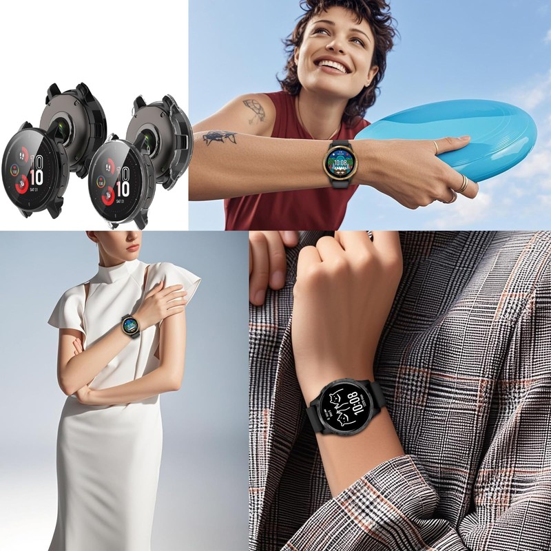 UIUIKA For Garmin Venu 2 Cover, Garmin Venu 2 Protective
