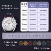 WOCCI Quick Release Leather Watch Strap, 18 mm, 19 mm,