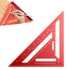 KASELIN Triangular Ruler, Woodworking, Right Angle Ruler, Circular Saw, Aluminum