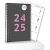 2024-2025 Academic Diary Wiro A5 Size Week to View Spiral