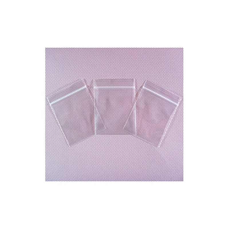 XSY Zip Lock Bags Pack of 100 Outer Size 40