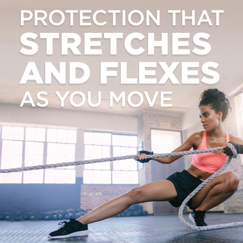 Band-Aid Brand Flexible Fabric Adhesive Bandages, Comfortable Sterile Protection &