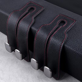 GOLD DEER 2Pcs Car Hooks for Headrest Car Purse Hook Car Seat Back Storage Hook for Purses and Bags