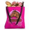 Funny Equestrian Introvert Equinetrovert Horses Over Humans Tote Bag