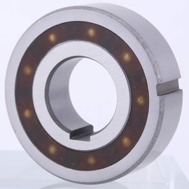 XiKe 1 Pack CSK15PP Bearings 15x35x11mm, One Way Bearing with Keyway Sprag or Clutch Freewheel Backstop.