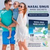 PLUSQMED PLUSQMED 110 Packets Neti Pot, Nasal Rinse Sachets,Nose Rinse