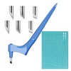 8Pcs Craft Tools, Rotating Craft Tool for Handcrafting and Craftsmanship,