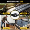 4 Mil Black Plastic Sheeting Roll, 4 FT x 100