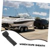 Mobestech Winch Rope Protector Sleeve Durable Winch Cable Cover for