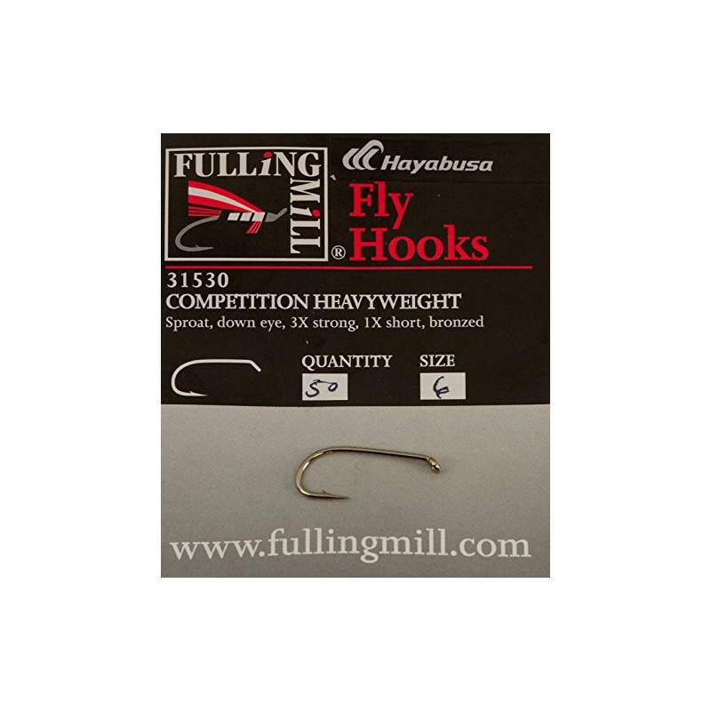 Fulling Mill NEW Heavyweight Competition Fishing Hook - Qty 50