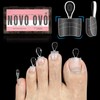 NOVO OVO Upgraded Flexible Half Cover Soft Gel Fake Toe