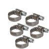 Agora-Tec Stainless Steel Clamps W4 (Set of 5) for 1/2