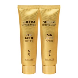 (1+1) Shirim 24K Gold Peptide Lifting Mask 100ml/Peel-off type elasticity mask / (1+1)쉬림 24K골드 펩타이드 리프팅 마스크 100ml필오프타입 탄력마스크