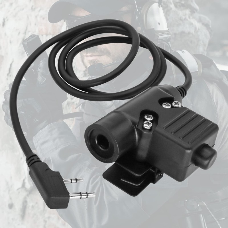 Hearangel U94 PTT Adapter K-Plug 2 Pin Civilian Version for