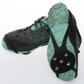 With Blue Urban Crampons Non-slip on icy roads With Blue Urban Type Crampons 2ea