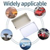 IP65 Waterproof Junction Box, Electronics Project Box, Plastic Clear Cover