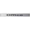 V Safety General Door-Office Sign - 300mm x 100mm -