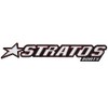 Stratos Boat Raised Decal 203902 | Black White Red Trailer