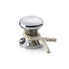 Philippi 273037 Hamburger Shaker for Salt, Nickel, Silver, 4.3 x