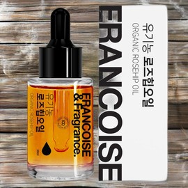 Franceoise facial oil aroma oil organic rosehip oil unrefined 1 unit 30ml / 프랑스와즈 페이셜오일 아로마오일 유기농 로즈힙오일 비정제 1개 30ml