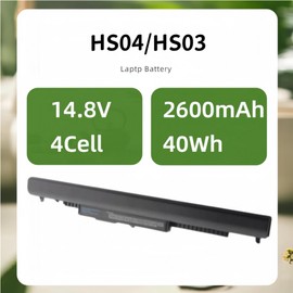 cokxiore HS04 40WH 14.8V Laptop Battery for DELL 807957-001 807956-001 807611-421 807611-131, 240 G4 G5, 245 G4 G5, 250 G4 G5, 255 G4 G5, 256 G4 G5 TPN-C125 TPN-C126 TPN-I119 TPN-I120