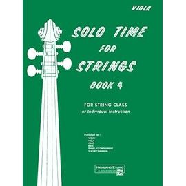 Solo Time for Strings, Bk 4: Viola