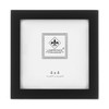 Lawrence Frames Standard Wood Picture Frame, 4x4, Black