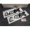 LSX Decals (2pk) Performance Racing Engine Accent Stickers LS1 LS6