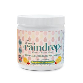 Electrolytes Powder, Raspberry Lemonade Flavor- No Added Sugar Hydration Drink Mix- Gluten Free with Potassium Citrate- Sports Hydration