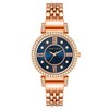 Anne Klein Women's Premium Crystal Accented Bracelet Watch, AK/2928NVRG