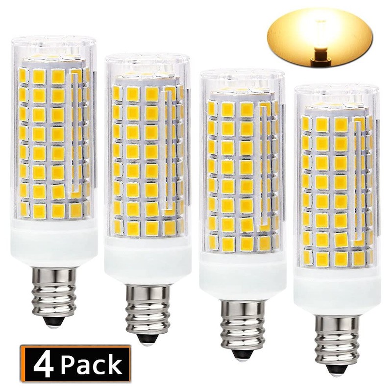 Treie 10W E12 LED Corn Light Bulb(4 Pack)E12 Dimmable 100