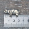 Beautiful Standing Pig Animal Figurine, Handcast in Fine Pewter by
