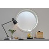 Autotech Park Precut Frosted Privacy Circle Window Film, Self Static