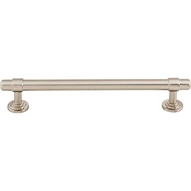 Top Knobs TK3003BSN 6-5/16 in. (160mm) Ellis Collection Pull, Brushed Satin Nickel