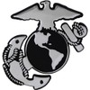 U.S. Marine Corps Eagle Globe and Anchor Chrome Auto Emblem