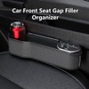 MACHSWON Car Seat Gap Organizer, Multifunctional with Small Cup Holder,