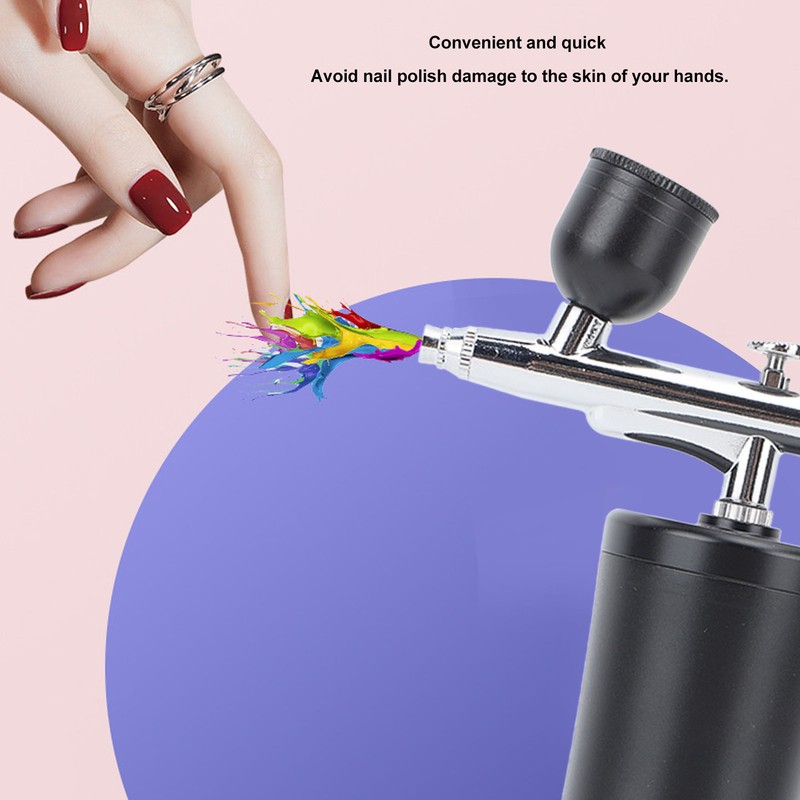 30PSI Electric Airbrush Kit Cordless Makeup Airbrush USB Charging Set