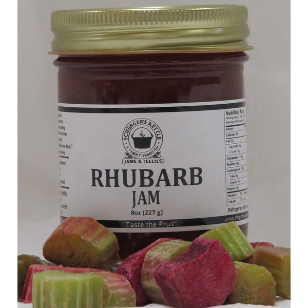 Rhubarb Jam, 8 oz