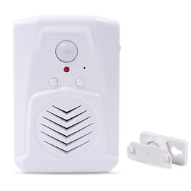 Motion Activated Voice Player - Voice Recordable PIR Infrared Motion Sensor Detector with Multi-Track Playback,Home Safety Reminder,Elderly Forgetting Reminder,Point of Sale Advertisement…