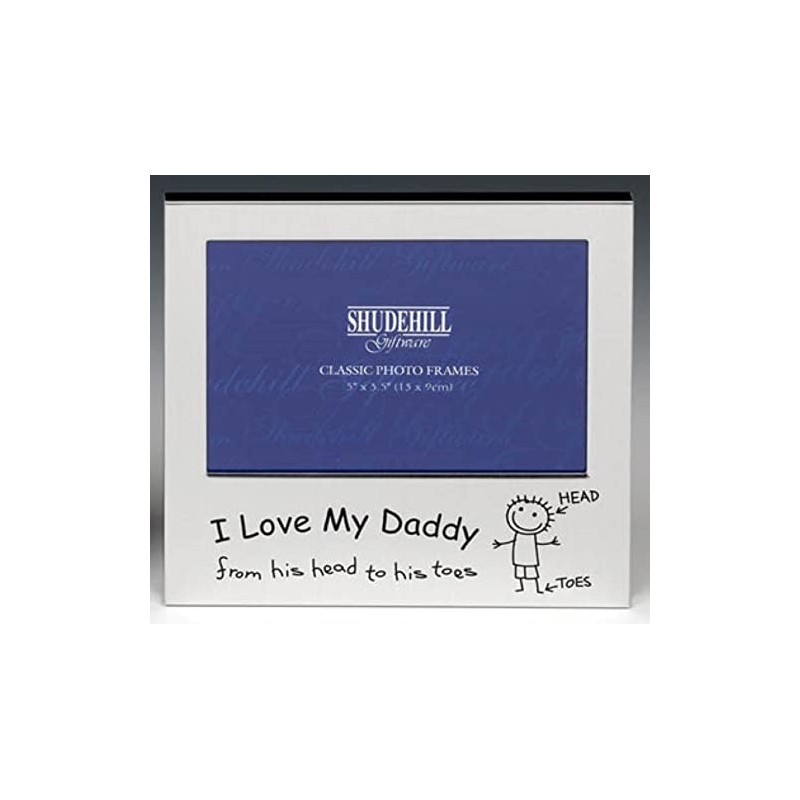 Shudehill I Love My Daddy Gift Photo Frame Christmas Fathers