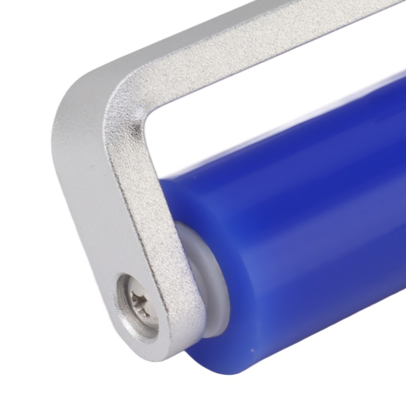 Dust Removal Roller Silicone Soft Aluminum Alloy Handle Iron Bearing
