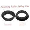 FELTECHELECTR 15pcs Waterproof Radar Gasket: Flexible Rubber Sealing Ring for